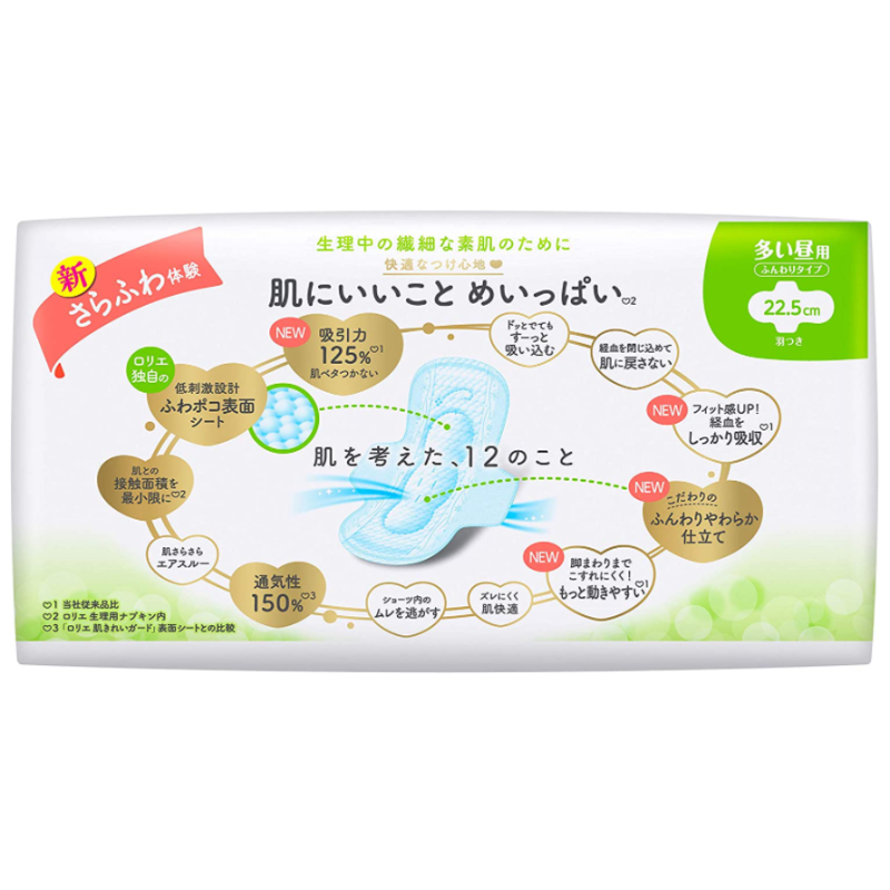 Sanitary Pad Supplier - Kao Soft Type 22.5cm 20pcs