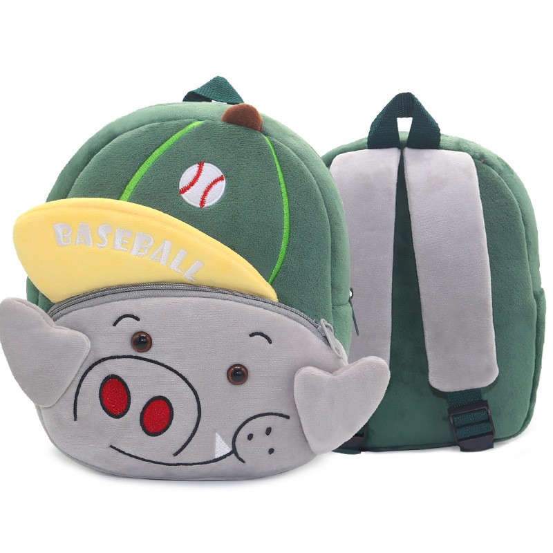 Kids Backpack Factory - Unisex Waterproof Plush Animal Sports