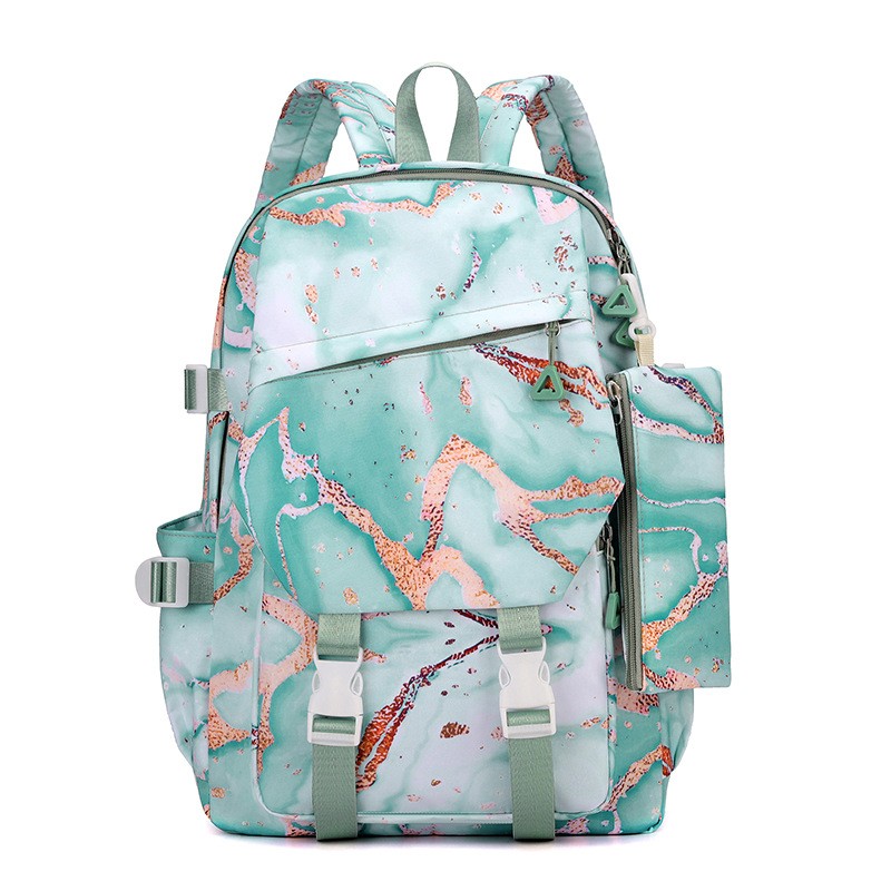 Backpack Manufacturer - Cartoon Graffiti Three-Piece Oxford
