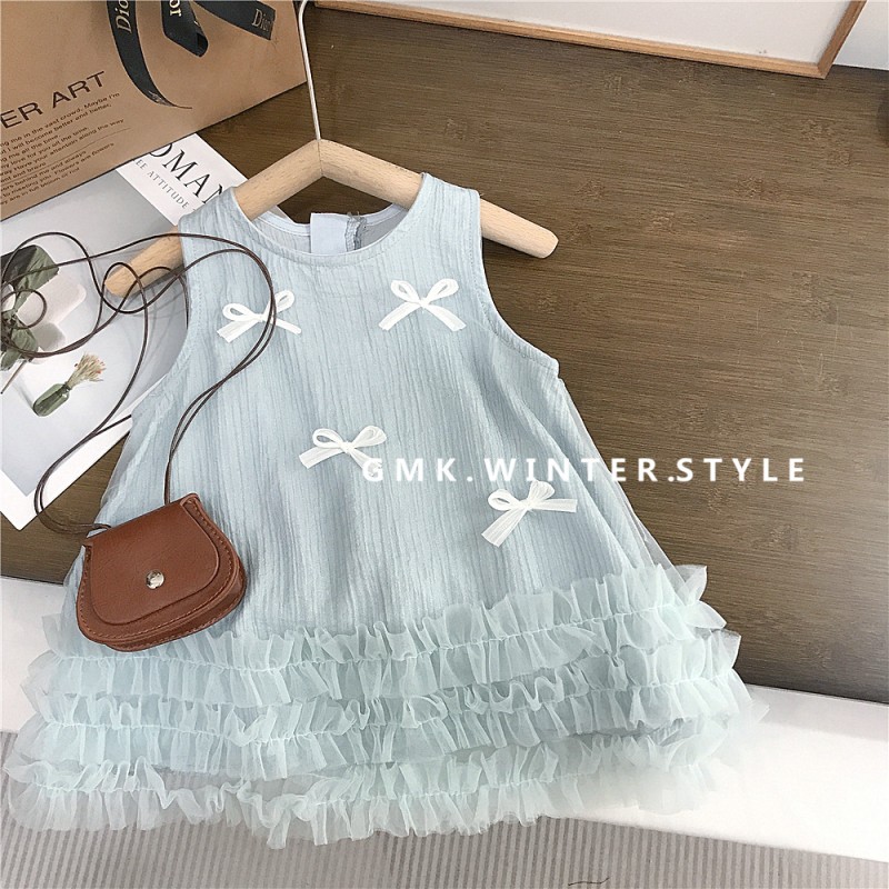 Baby Suit Factory - New Style Summer Western Bow Cake