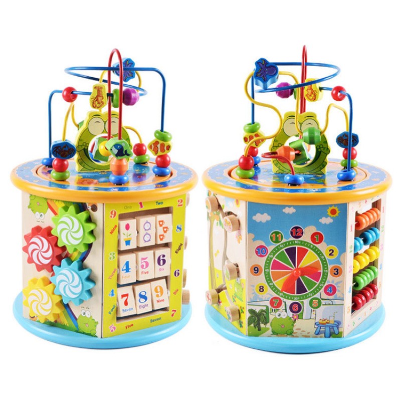 Wooden Puzzle Factory - Large Multifunctional Bead Treasure Chest