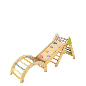 Climbing Toy Manufacturer - Triangle Toddler Montessori Rock