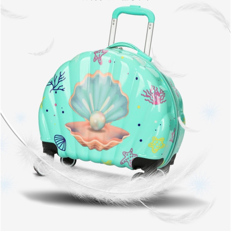 Children Luggage Factory - Cartoon Shell Trolley Universal Wheel