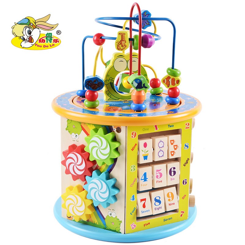 Wooden Puzzle Factory - Large Multifunctional Bead Treasure Chest