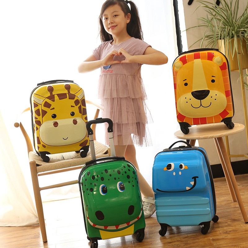 Children Trolley Case Manufacturer - 18 Inch Animal 3D Students