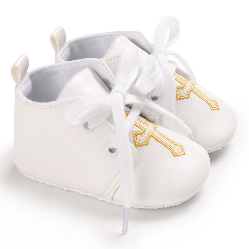 Baby Shoes Factory - Unisex Soft-Sole Button Closure Slides