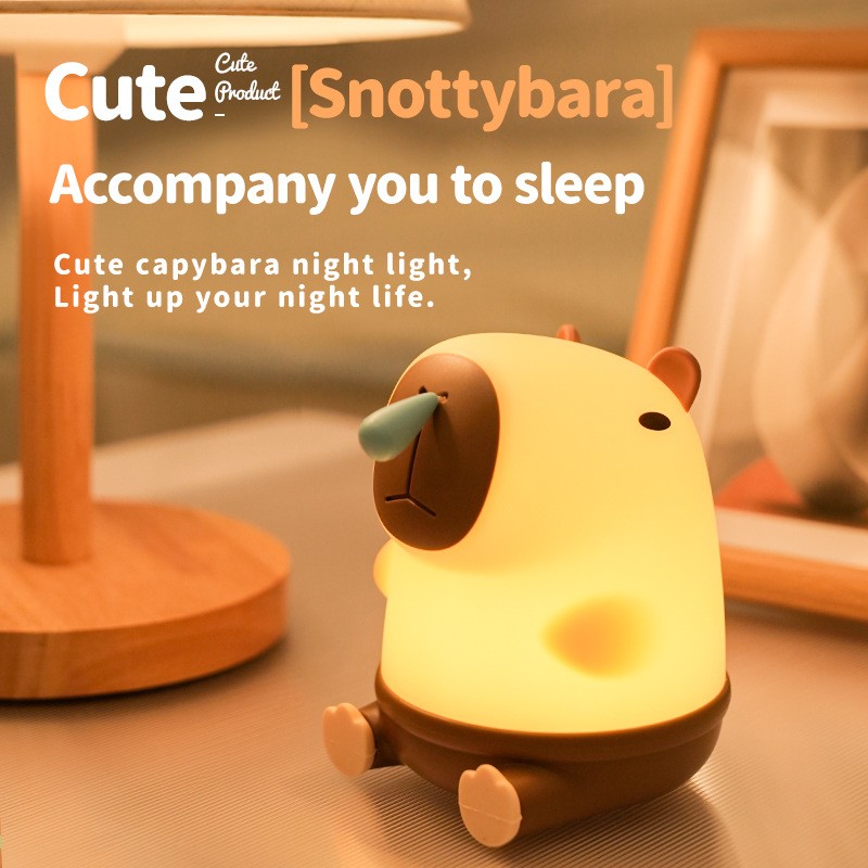 Night Light Factory - Cartoon Animal Drawstring Switch Snot