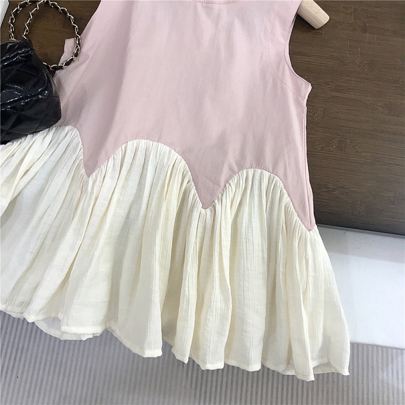 Princess Skirt Manufacturer - Summer Double Collar Floral