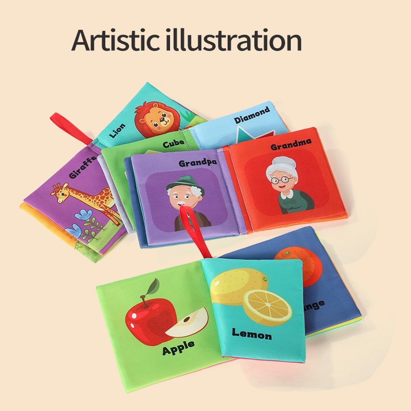 Cloth Book Set Manufacturer - Infant Early Education Tear-proof