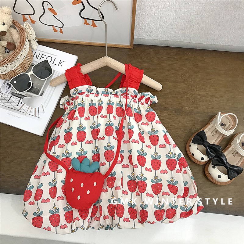 Princess Dress Manufacturer - Summer New Sleeveless Doll Collar