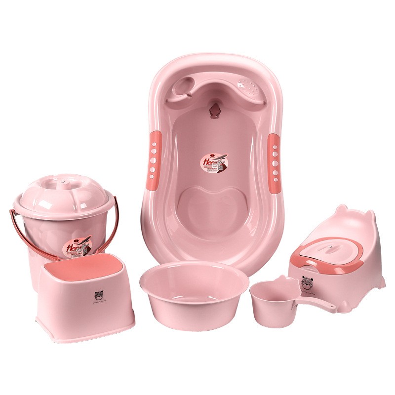Baby Bath Set Factory - Thickened Plastic Infant Tub Safety