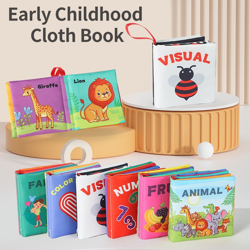 Cloth Book Set Manufacturer - Infant Early Education Tear-proof