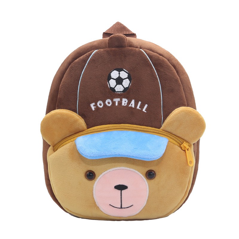 Kids Backpack Factory - Unisex Waterproof Plush Animal Sports