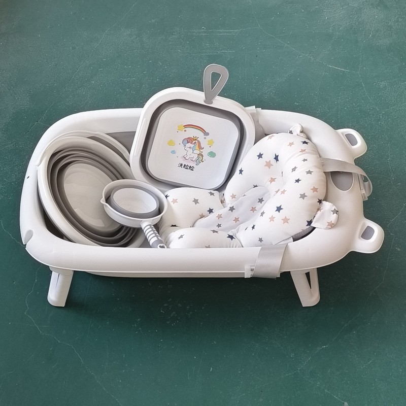 Baby Bath Basin Manufacturer - Foldable Water Spoon Set 0-12