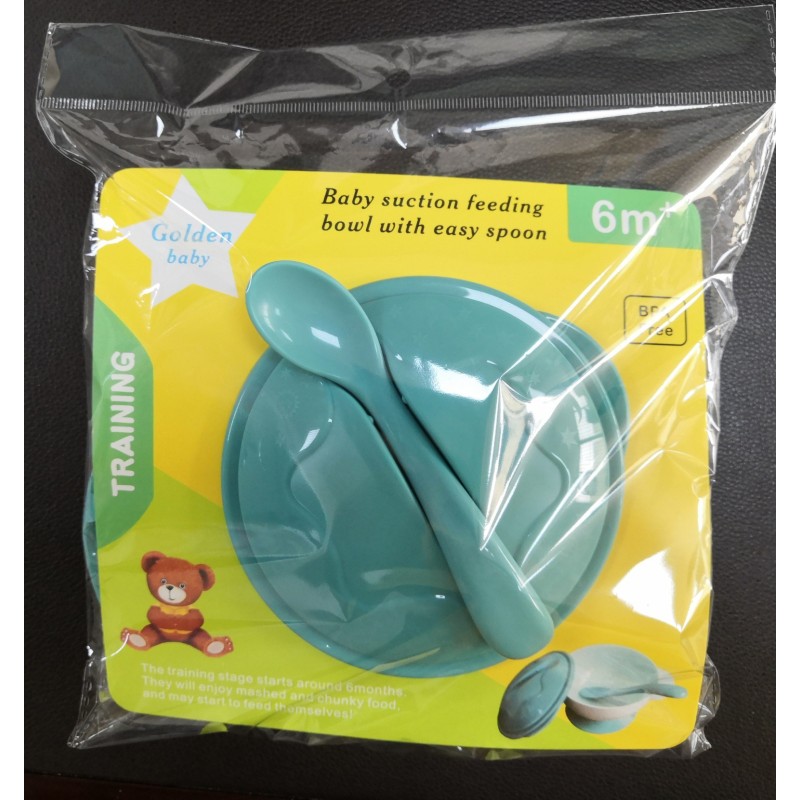 Baby Tableware Manufacturer - Two-color PP Fork Spoon Combination