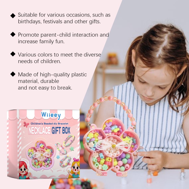 Beaded Jewelry Factory - Children DIY Bracelet Necklace Gift