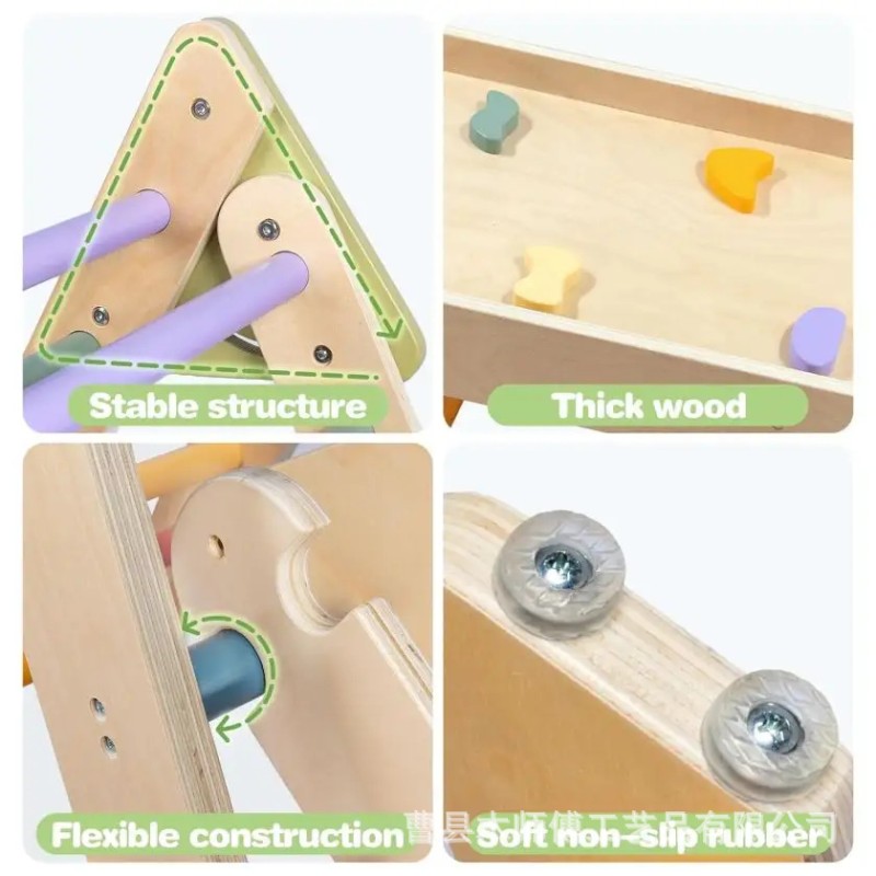 Climbing Toy Manufacturer - Triangle Toddler Montessori Rock