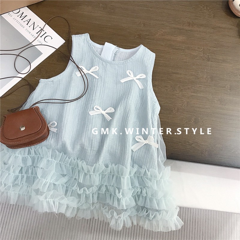 Baby Suit Factory - New Style Summer Western Bow Cake