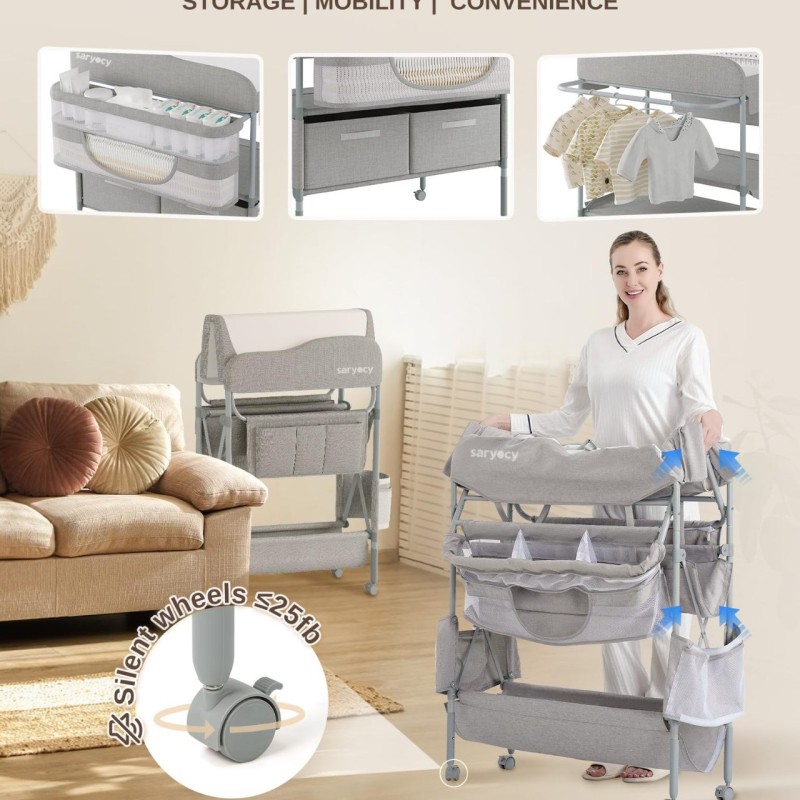 Baby Care Table Factory - Portable Folding Multifunctional Diaper