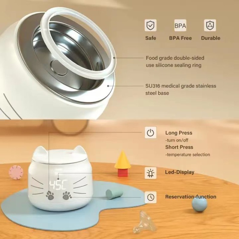 Milk Warmer Manufacturer - Portable Electric Smart Multi-Function