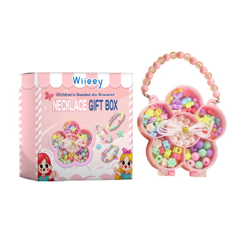 Beaded Jewelry Factory - Children DIY Bracelet Necklace Gift