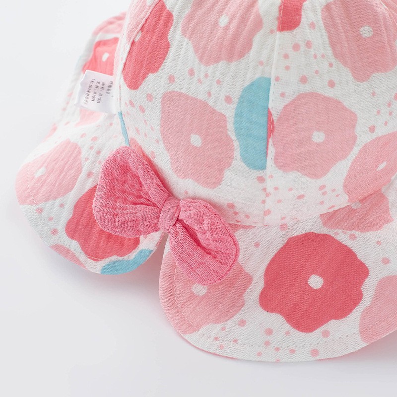 Baby Bucket Hat Factory - Giraffe Animal Embroidered Cotton