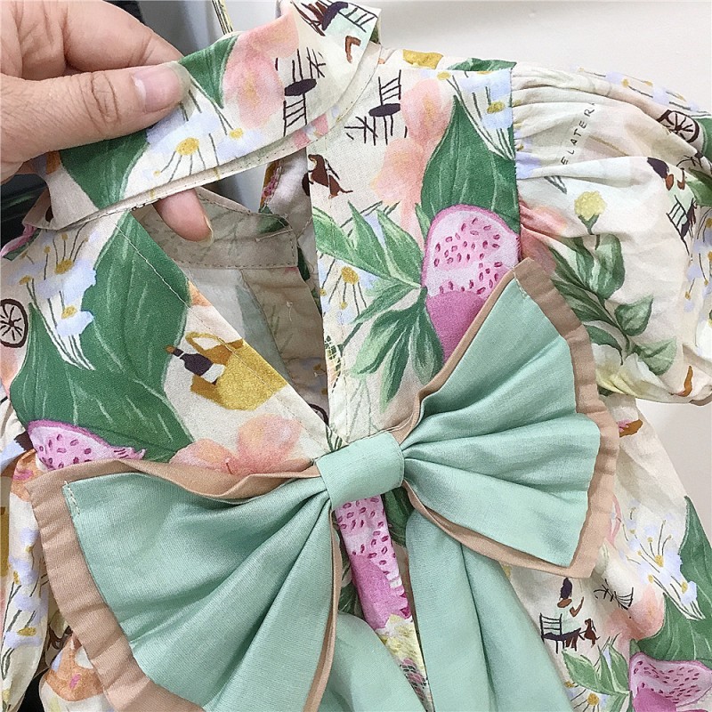 Linen Suits Manufacturer - Girls Spring Summer Western Suspenders