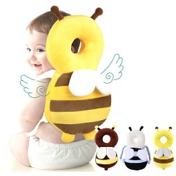 Baby Head Protector Manufacturer - Owl Bee Plush PVC Fall Pillow