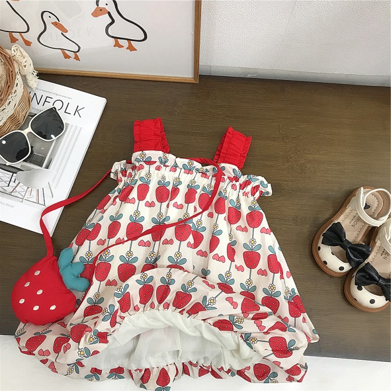 Princess Dress Manufacturer - Summer New Sleeveless Doll Collar