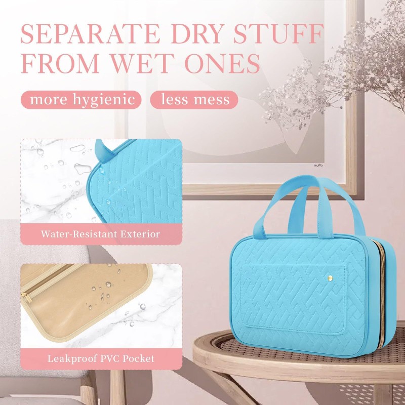 Toiletry Bag Factory - Portable with Hook Hand-held Storage