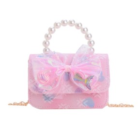 Children Bag Factory - Cute Mini Rhombus Chain One-shoulder