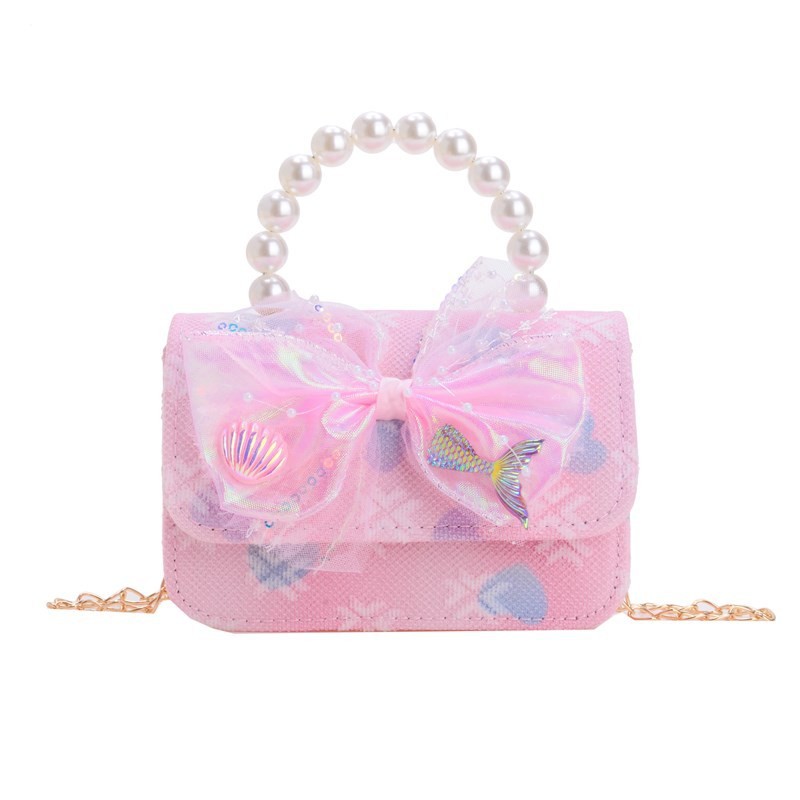 Children Bag Factory - Cute Mini Rhombus Chain One-shoulder