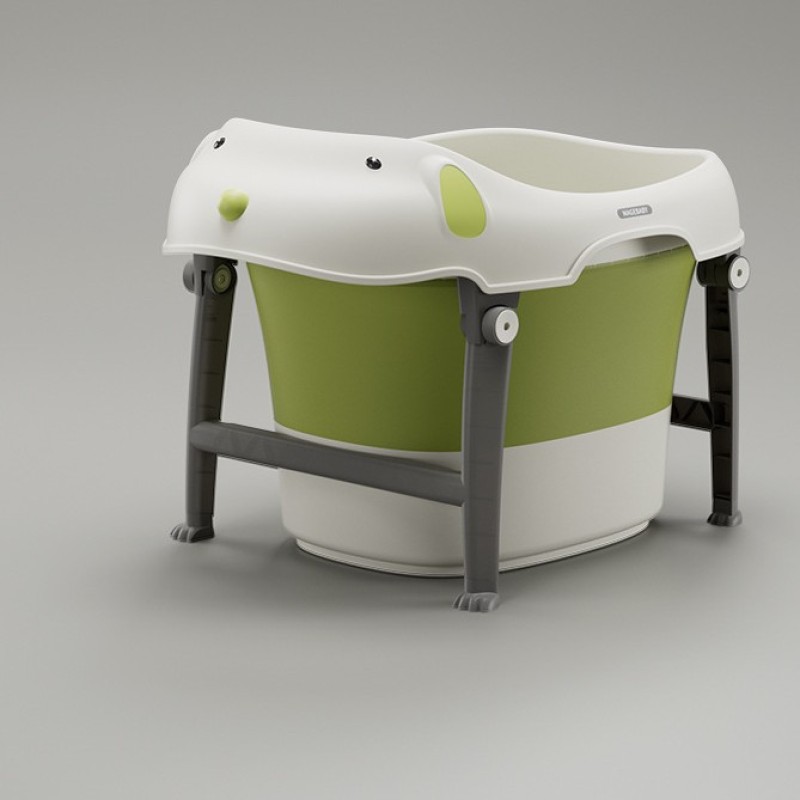 Baby Bathtub Manufacturer - Large Foldable Plastic Sitting Lying