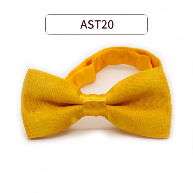 Bow Tie Factory - Solid Color Three Fold Student