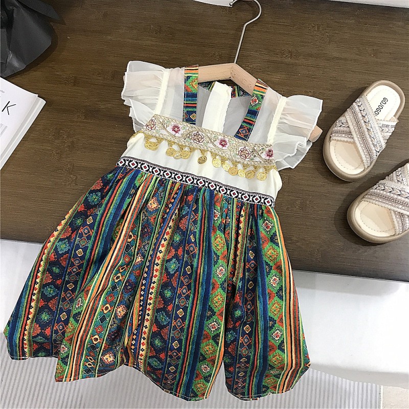 Baby Dress Factory - Girls Fashionable Korean Version Sling