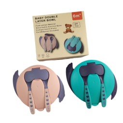 Baby Cutlery Set Manufacturer - 3-Piece Heat-Resistant Food-Grade