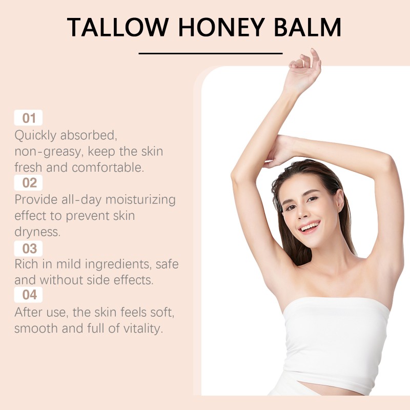 Breast Cream Factory - Honey Tallow Moisturizer Nourishes Skin