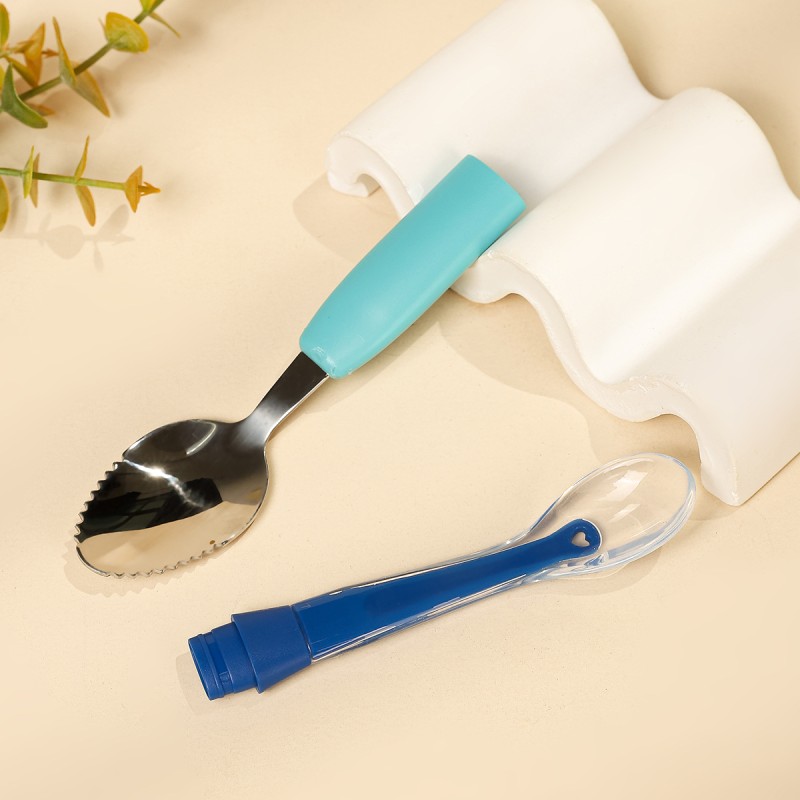 Baby Bowl Set Factory - Suction Cup Elbow Training Spoon