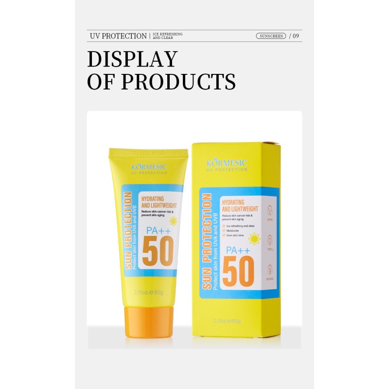 Sunscreen Manufacturer - Lightweight Refreshing Non-Greasy