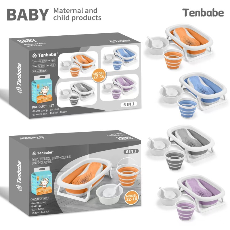 Baby Bathtub Factory - Household Folding Multifunctional Plastic