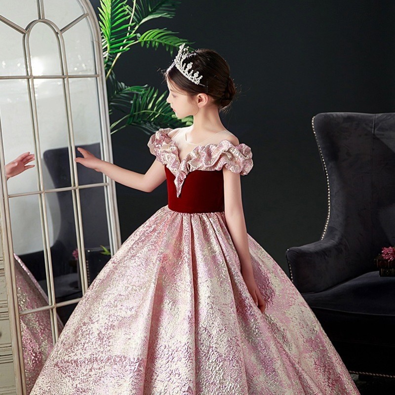 Children Dress Manufacturer - Short-Sleeve Vest Gauze Skirt