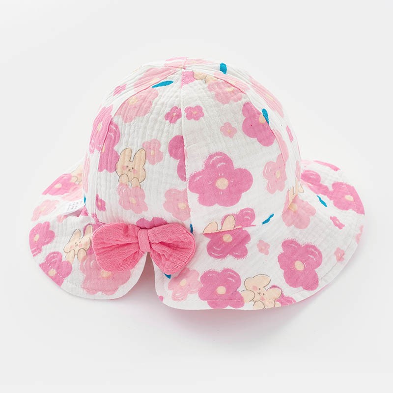 Baby Bucket Hat Factory - Giraffe Animal Embroidered Cotton