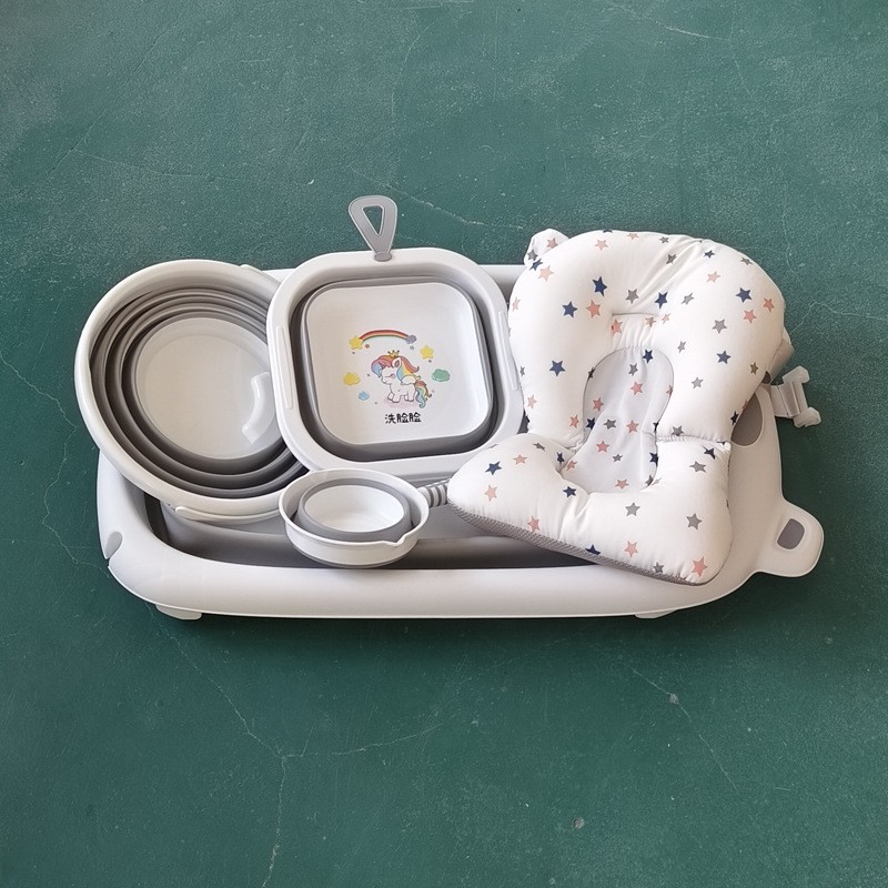 Baby Bath Basin Manufacturer - Foldable Water Spoon Set 0-12