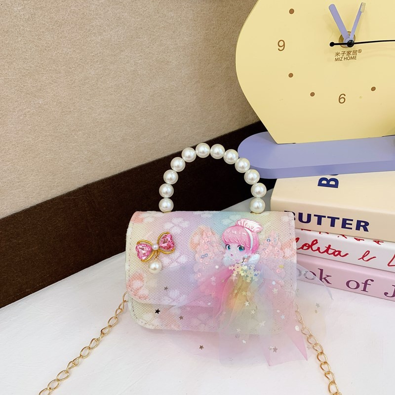 Children Bag Factory - Cute Mini Rhombus Chain One-shoulder