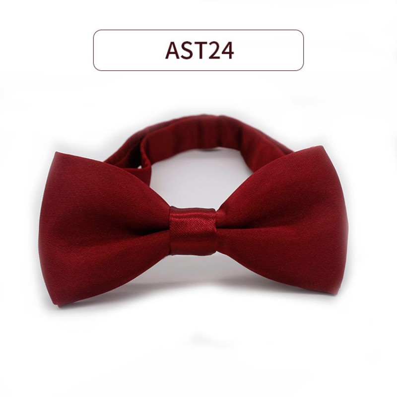 Bow Tie Factory - Solid Color Three Fold Student