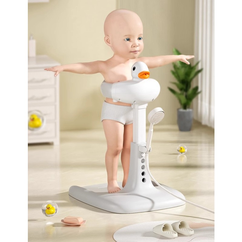 Bath Stand Factory - Adjustable Folding Plastic Non-Slip