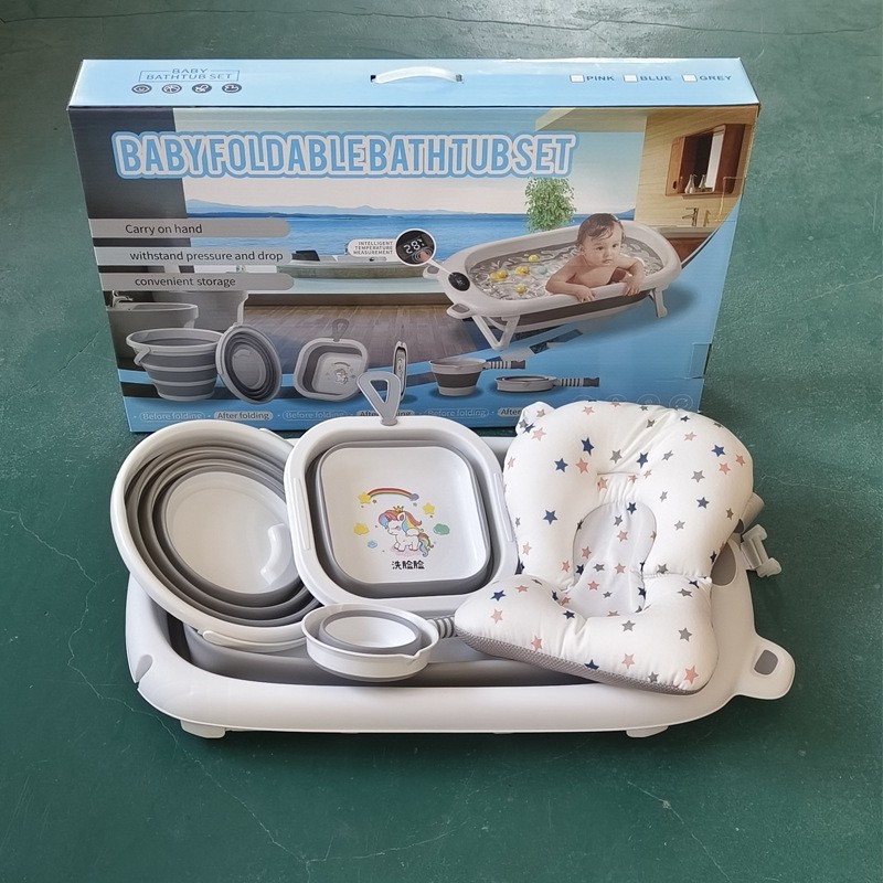 Baby Bath Basin Manufacturer - Foldable Water Spoon Set 0-12