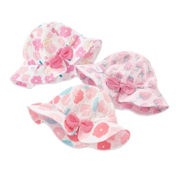 Baby Bucket Hat Factory - Giraffe Animal Embroidered Cotton