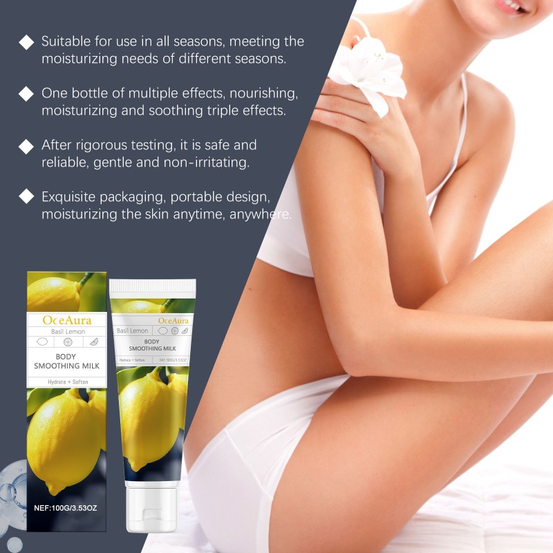 Body Lotion Factory - Basil Lemon Moisturizing Refreshing