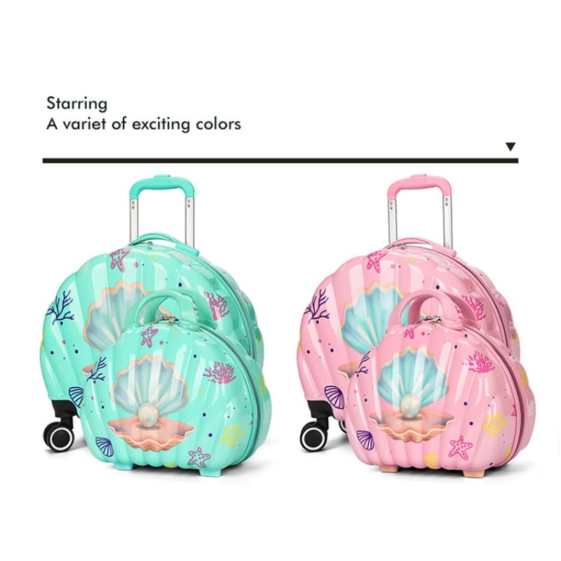Children Luggage Factory - Cartoon Shell Trolley Universal Wheel